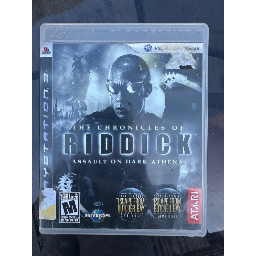 Chronicles of Riddick Assault on Dark Athena PS3 Playstation 3 Atari BLUS-30156